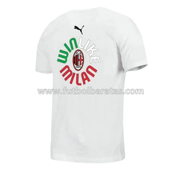 Camisetas ac milan campeón 2022-2023 blanco